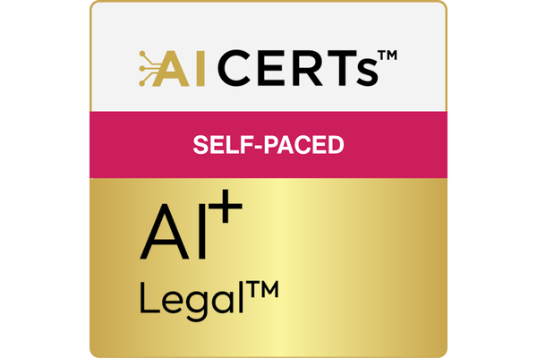 AI+ Legal™ Self-Paced Online Course & Examination