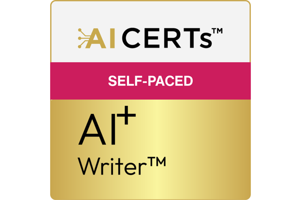 AI+ Writer™ Self-Paced Online Course & Examination